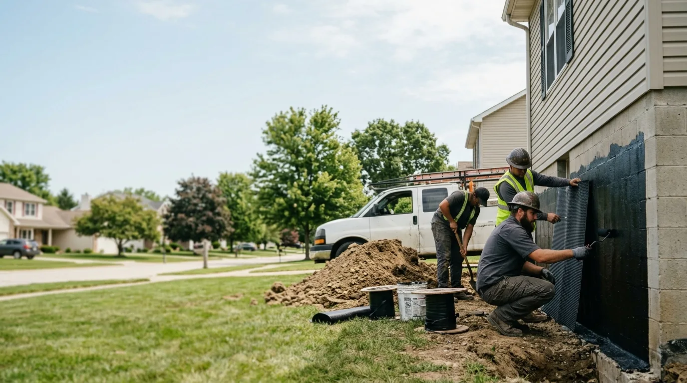 Basement Waterproofing in East Canton, OH near me